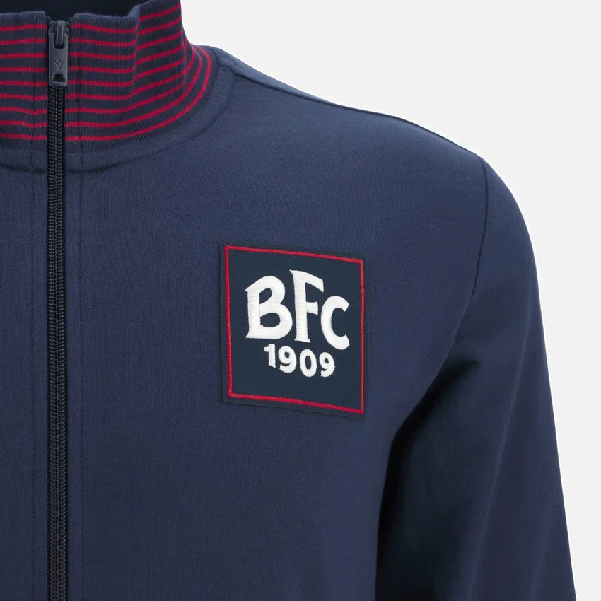 Bologna FC 1909 2025/26 Junior Fan Line Full Zip Sweatshirt Bologna FC 1909 2025/26 Junior Fan Line Full Zip Sweatshirt