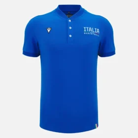 Italbasket 2025/26 men’s polo shirt athleisure Italbasket 2025/26 men’s polo shirt athleisure