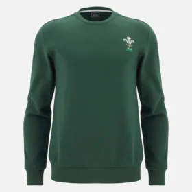 Welsh Rugby 2025/26 Green Fan Sweatshirt Welsh Rugby 2025/26 Green Fan Sweatshirt